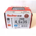 Vis INOX Fischer POWER-FAST 4.5 x 35